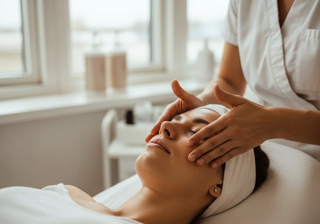 Diamantslibning med AHA & Ansigtsmassage - Deluxe