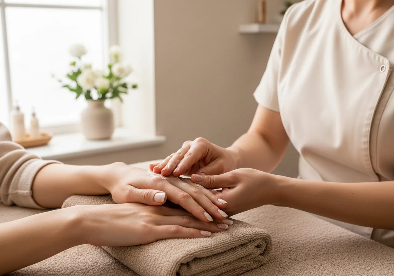 SPA manicure uden lak