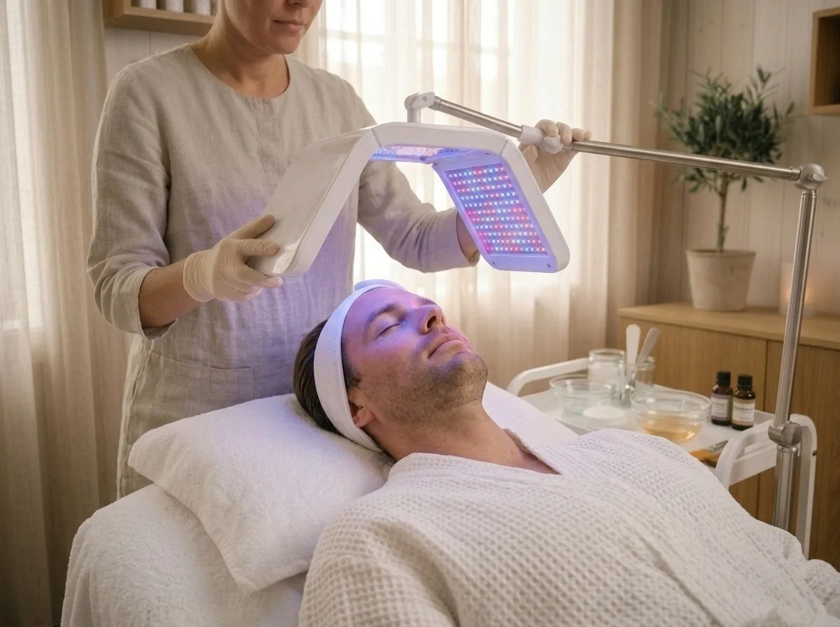 Gentleman treatment inkl lysterapi